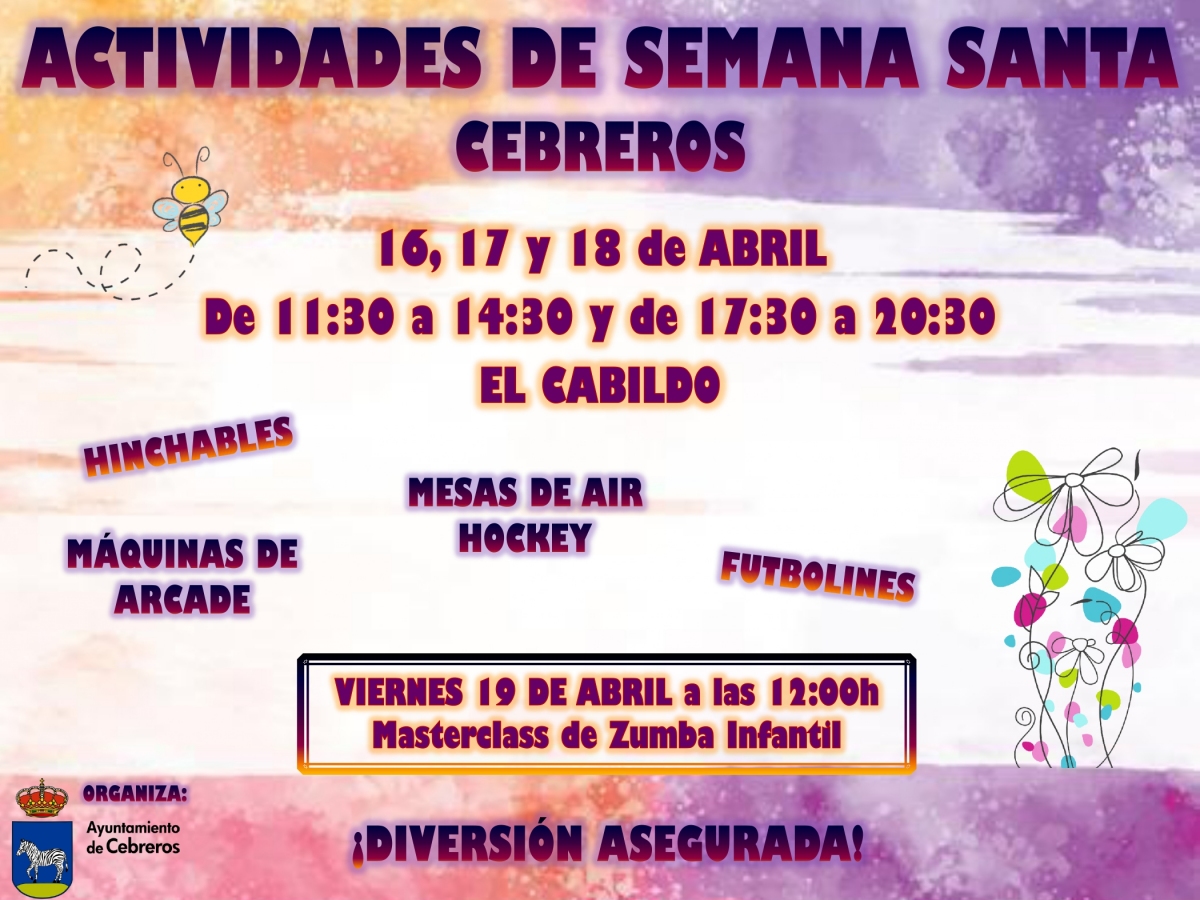 ACTIVIDADES SEMANA SANTA 2019