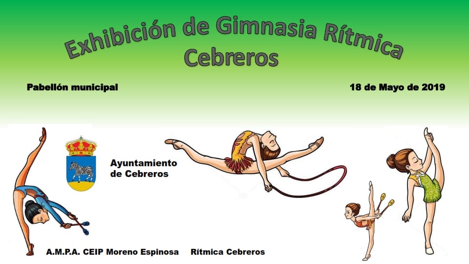 EXHIBICIÓN DE GIMNASIA RÍTMICA