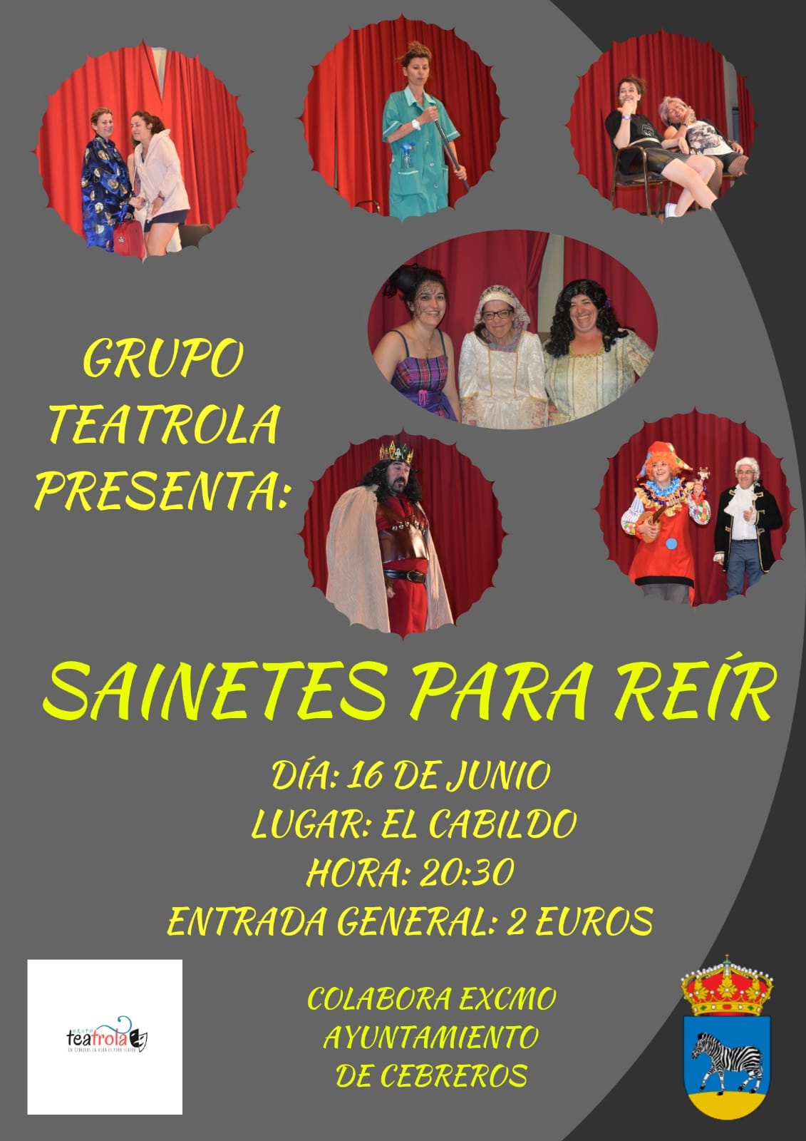 TEATRO: SAINETES PARA REÍR