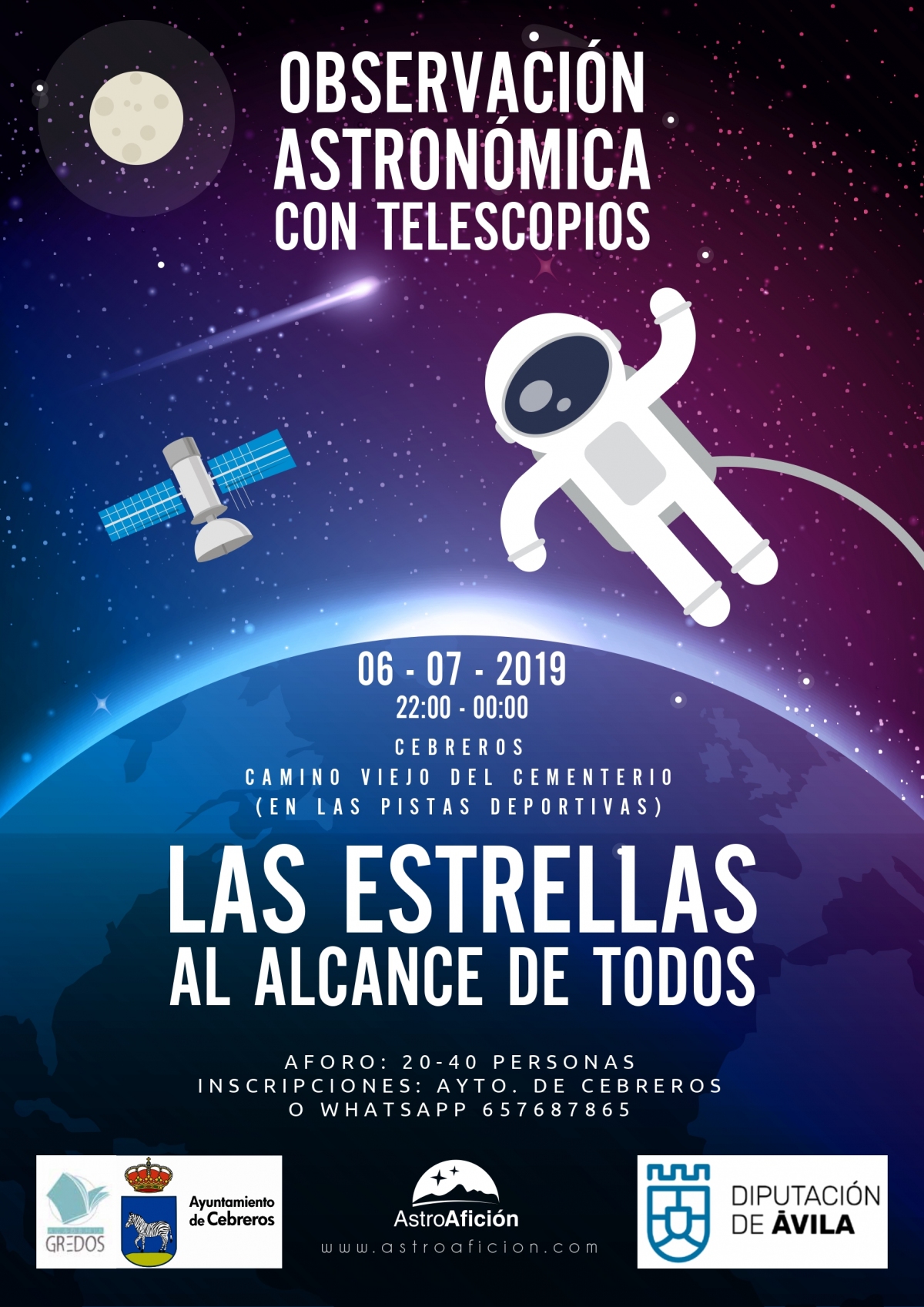 OBSERVACIÓN ASTRONÓMICA CON TELESCOPIOS