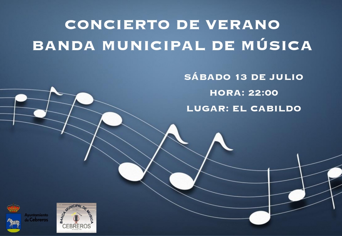 CONCIERTO DE VERANO DE LA BANDA MUNICIPAL DE MÚSICA