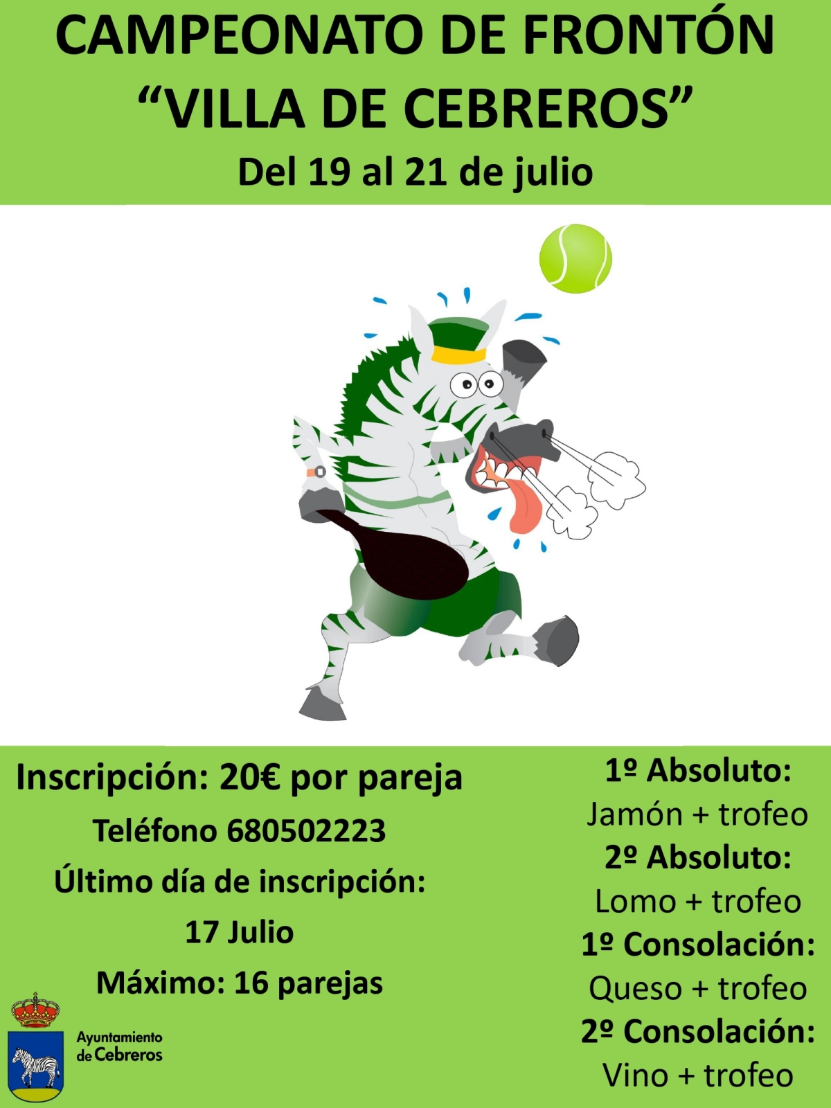 CAMPEONATO DE FRONTÓN 2019