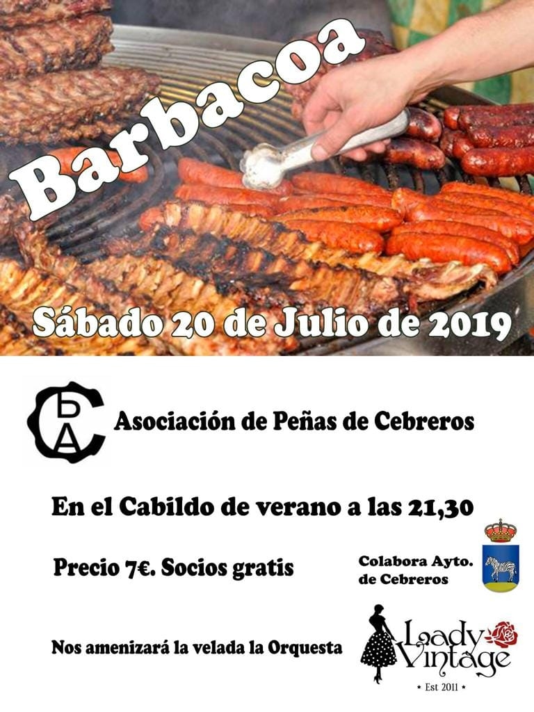 BARBACOA ASOCIACIÓN PEÑAS DE CEBREROS