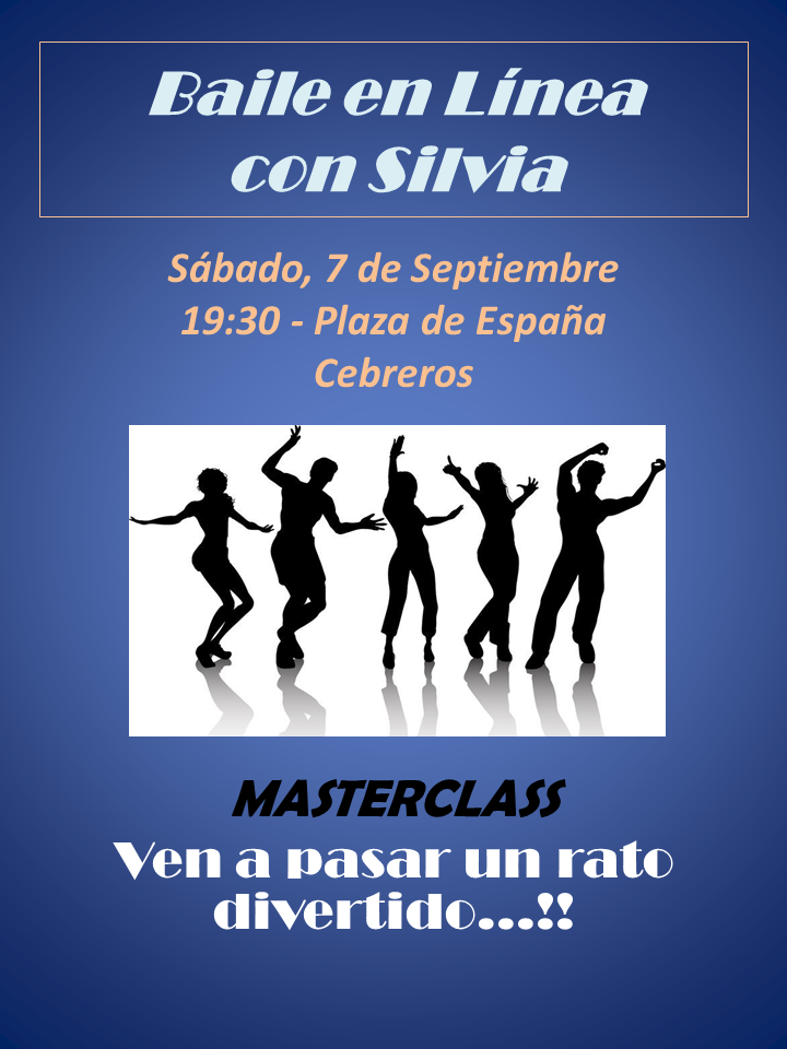BAILE EN LÍNEA CON SILVIA MASTERCLASS