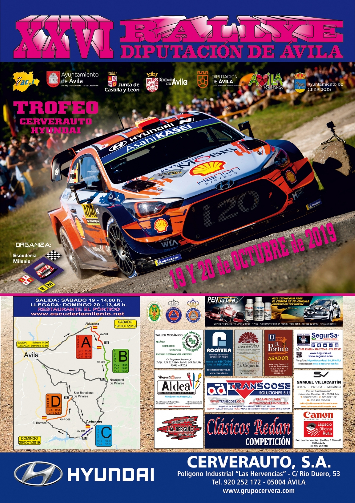 RALLYE DIPUTACIÓN DE ÁVILA 2019