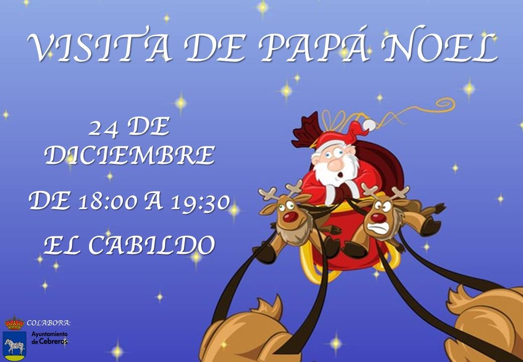 VISITA DE PAPÁ NOEL 2019