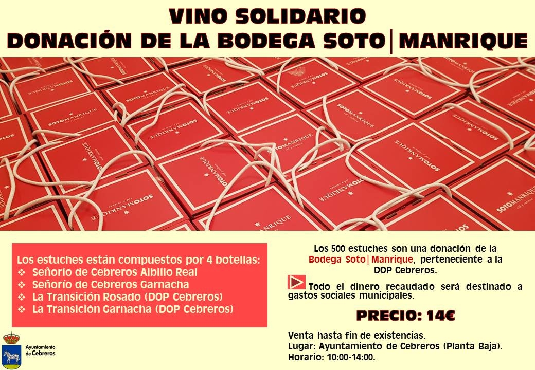 VINO SOLIDARIO - BODEGA SOTO/MANRIQUE