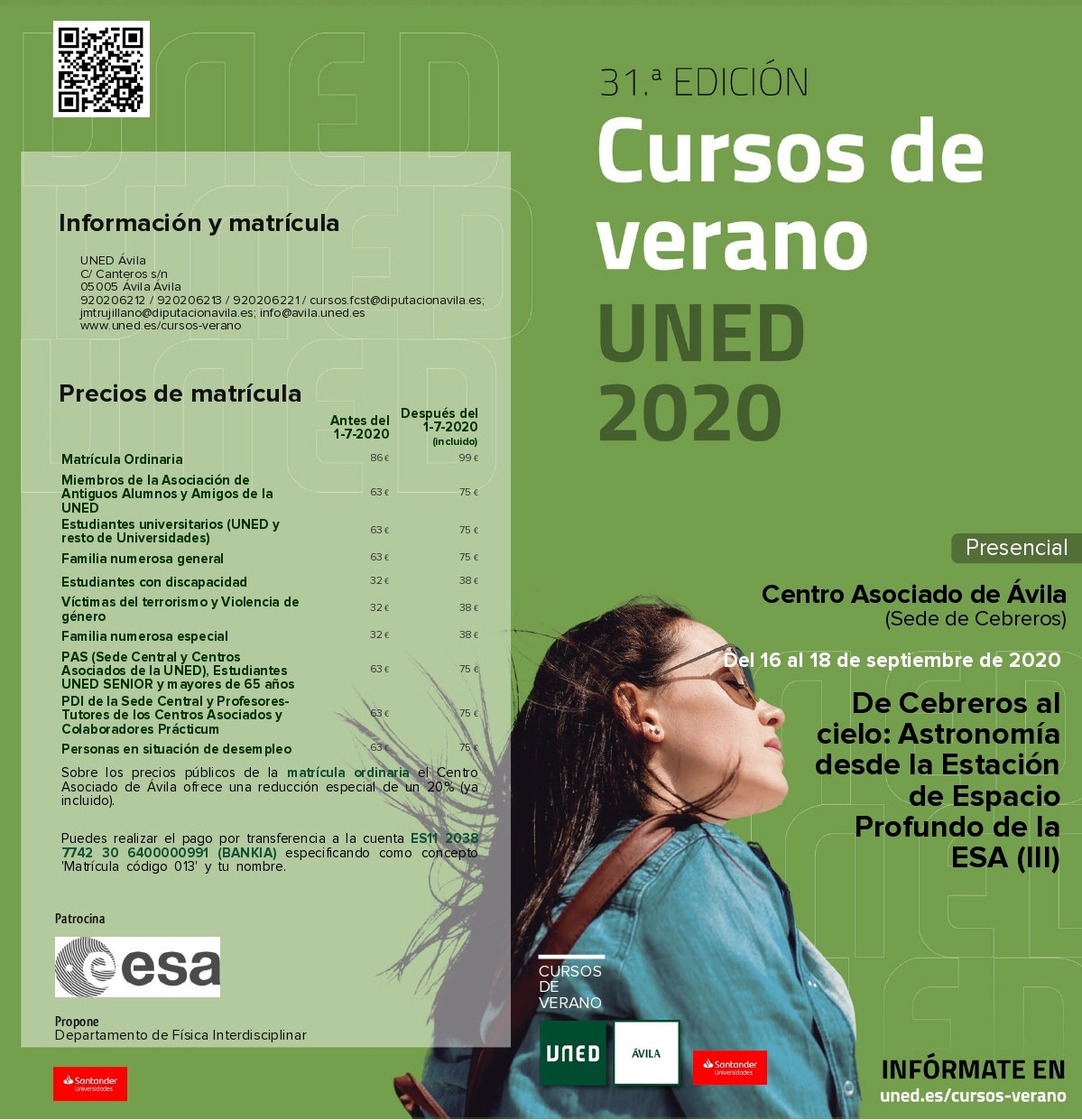 CURSOS DE VERANO DE LA UNED: DE CEBREROS AL CIELO 