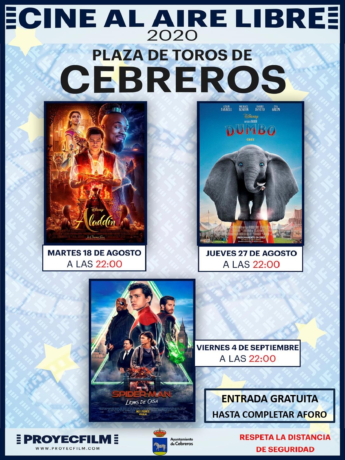CINE DE VERANO 2020