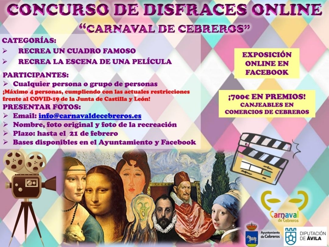 CONCURSO ONLINE DE DISFRACES 