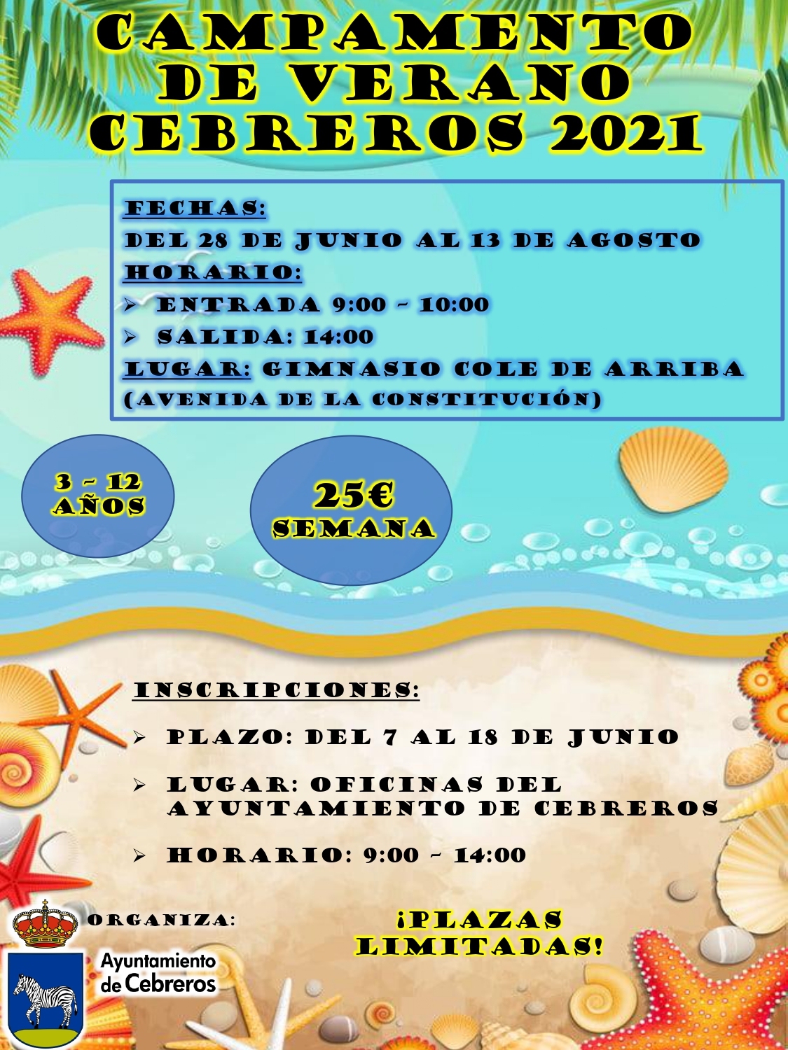CAMPAMENTO DE VERANO 2021