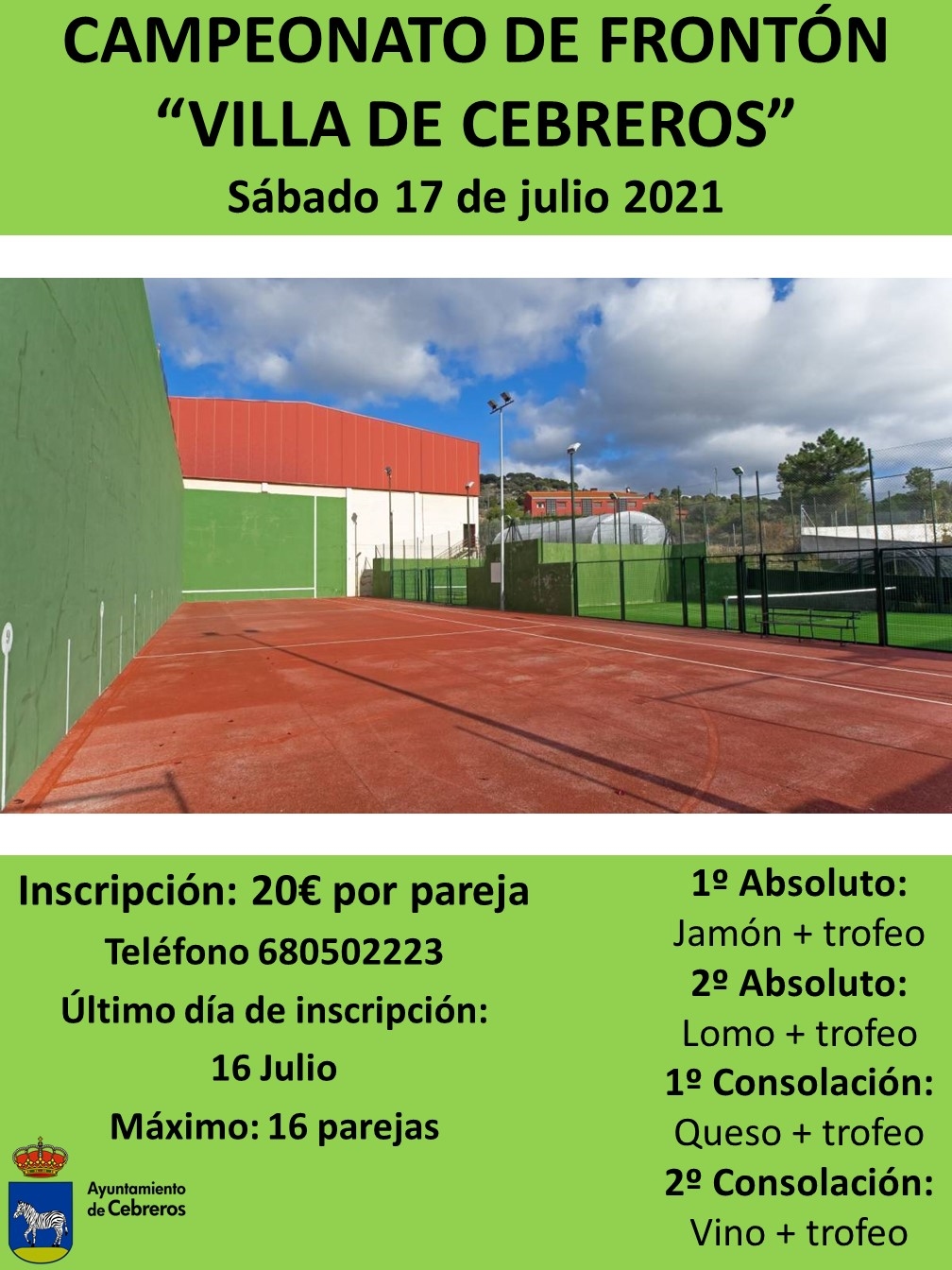 CAMPEONATO DE FRONTÓN 2021