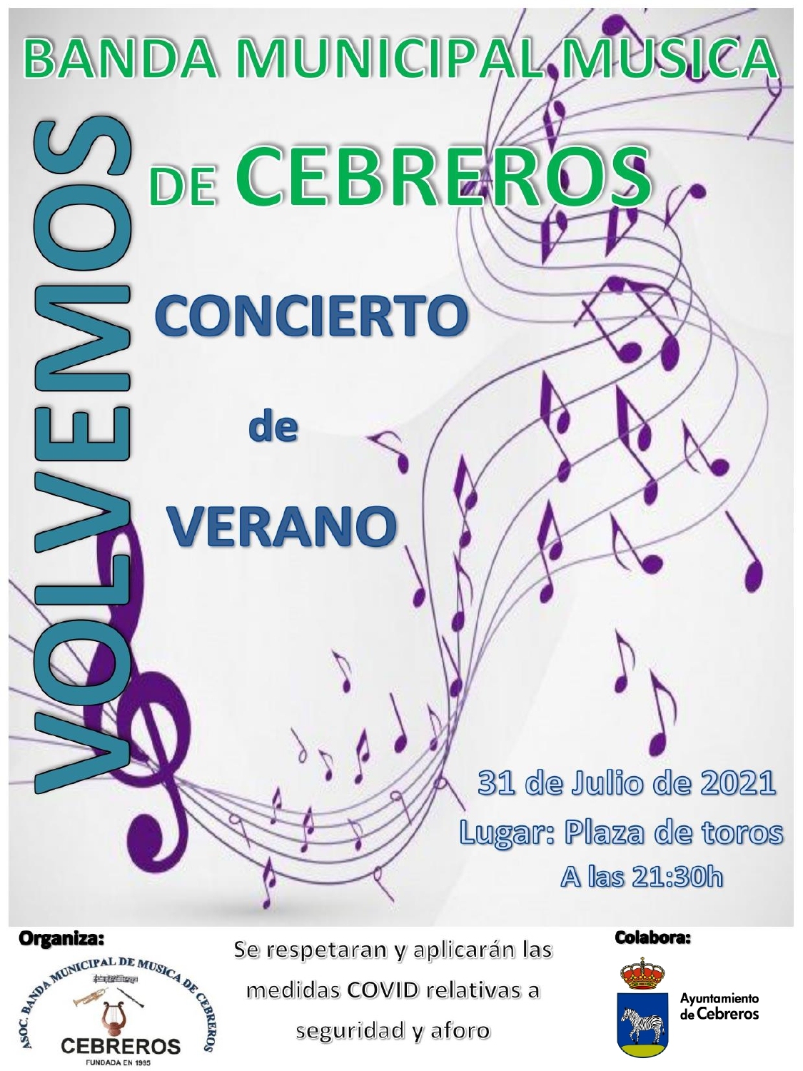 CONCIERTO DE LA BANDA MUNICIPAL DE MÚSICA 2021