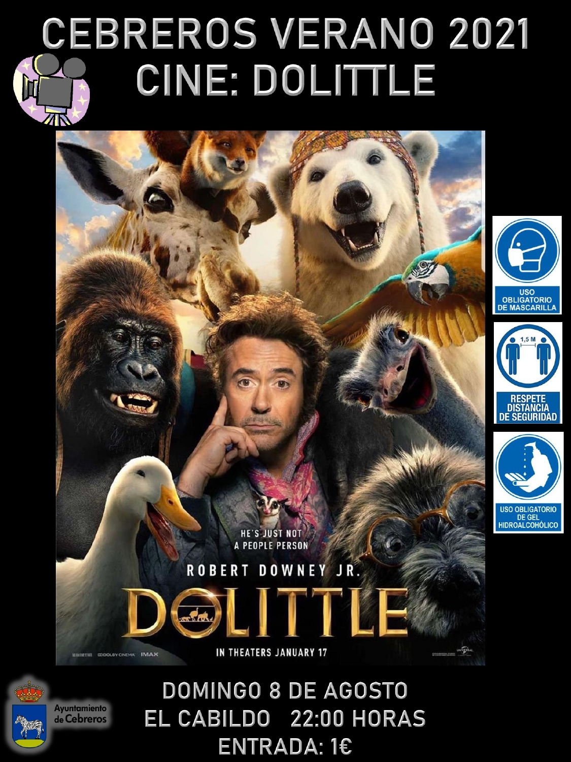 CINE DE VERANO 2021: DOLITTLE