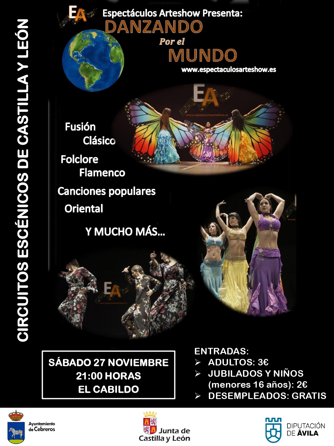 CIRCUITOS ESCÉNICOS: DANZANDO POR EL MUNDO