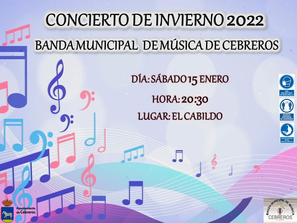 CONCIERTO DE INVIERNO BANDA MUNICIPAL DE MÚSICA
