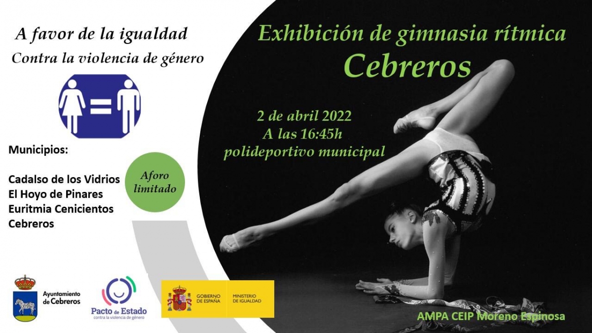 EXHIBICIÓN DE GIMNASIA RÍTMICA POR LA IGUALDAD