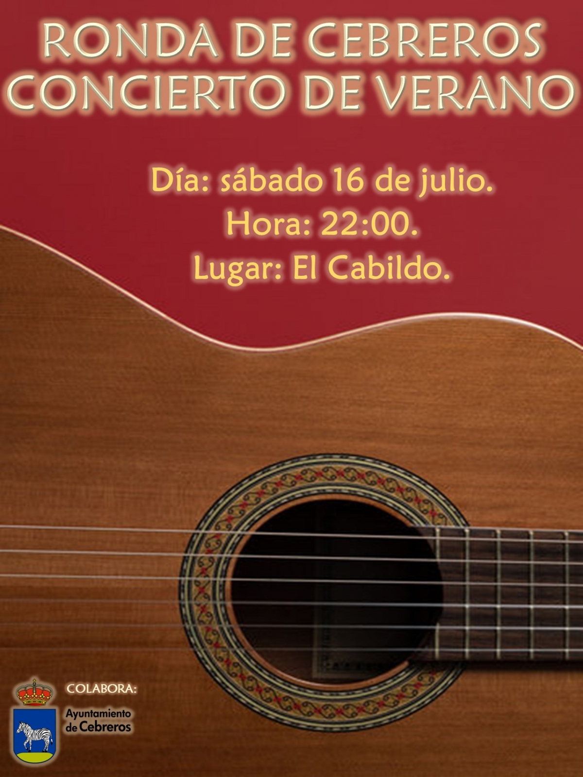 RONDA DE CEBREROS: CONCIERTO DE VERANO