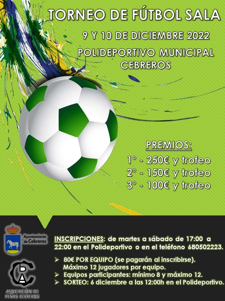TORNEO DE FÚTBOL SALA 2022