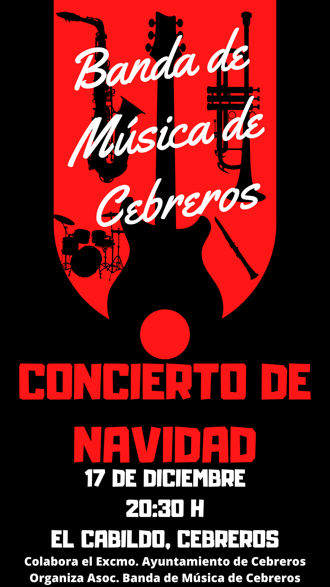 CONCIERTO DE NAVIDAD DE LA BANDA DE MÚSICA