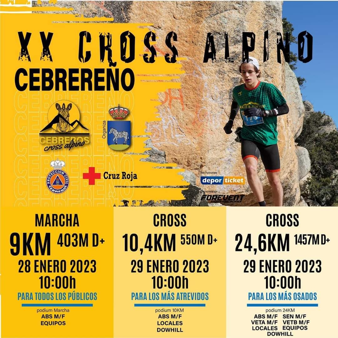 CROSS ALPINO CEBREREÑO 2023: APLAZADO