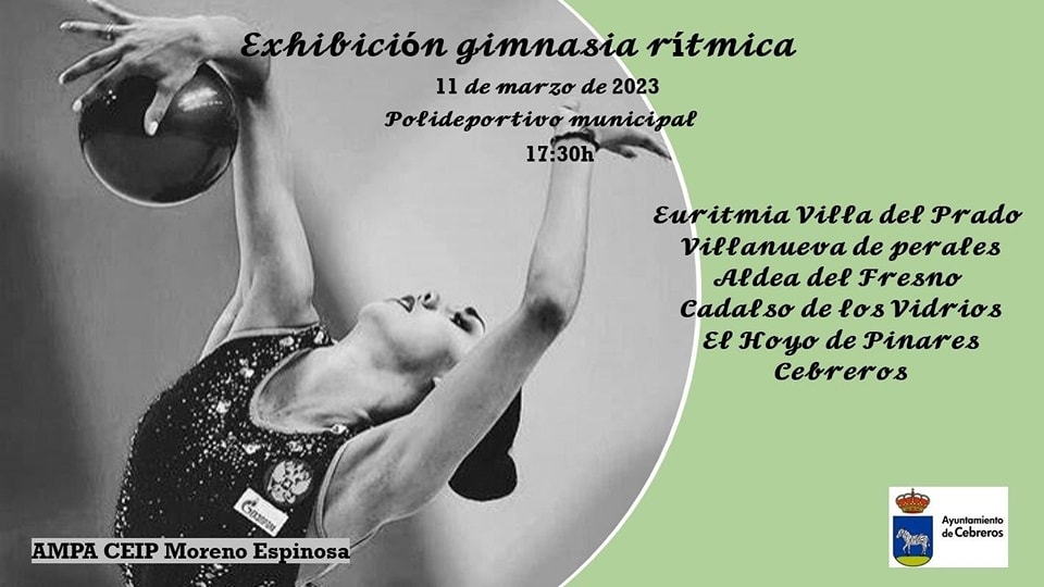 EXHIBICIÓN DE GIMNASIA RÍTMICA