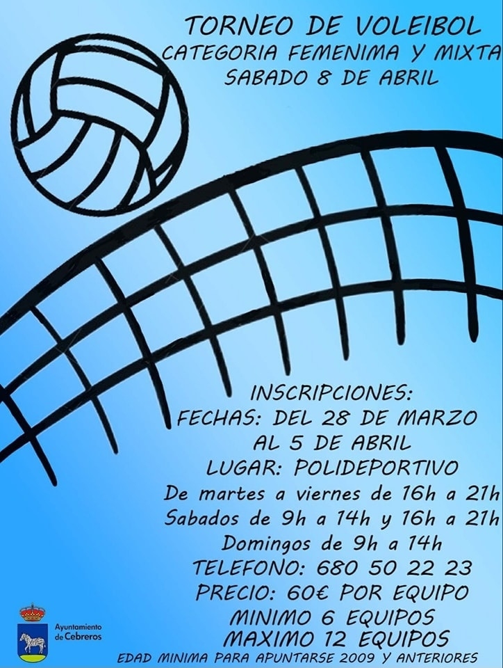 TORNEO DE VOLEIBOL SEMANA SANTA 2023