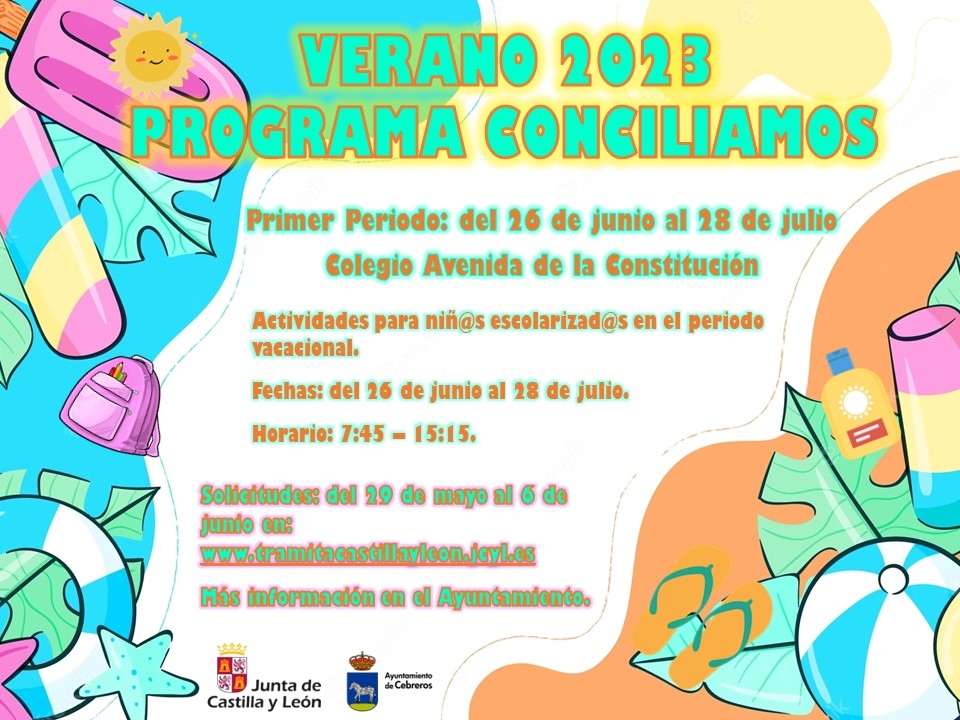 PROGRAMA CONCILIAMOS VERANO 2023