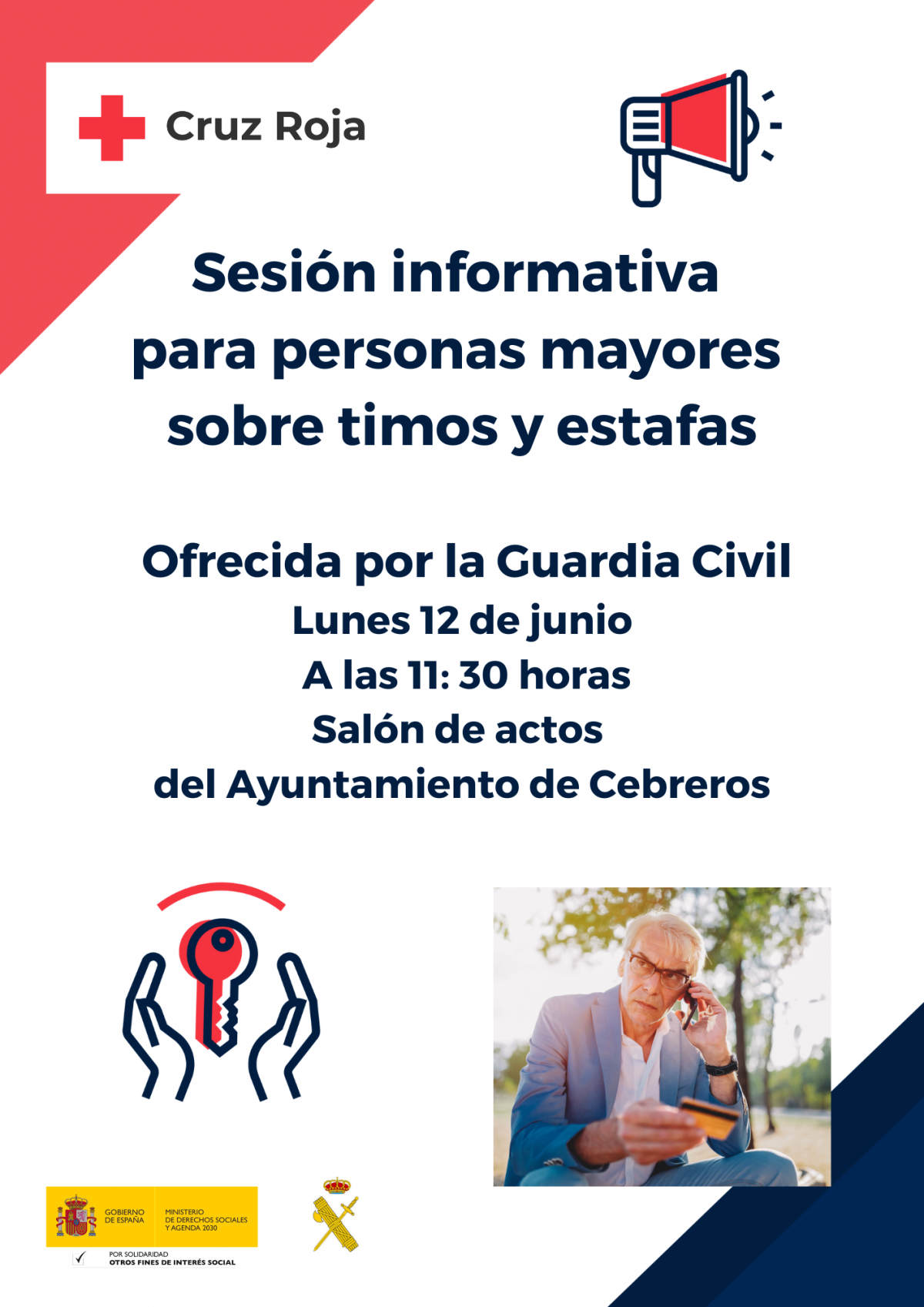 CHARLA INFORMATIVA TIMOS Y ESTAFAS PARA PERSONAS MAYORES