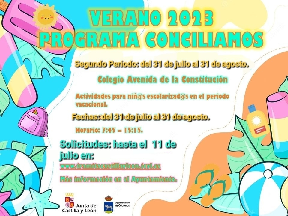 PROGRAMA CONCILIAMOS VERANO 2023 2º PERIODO