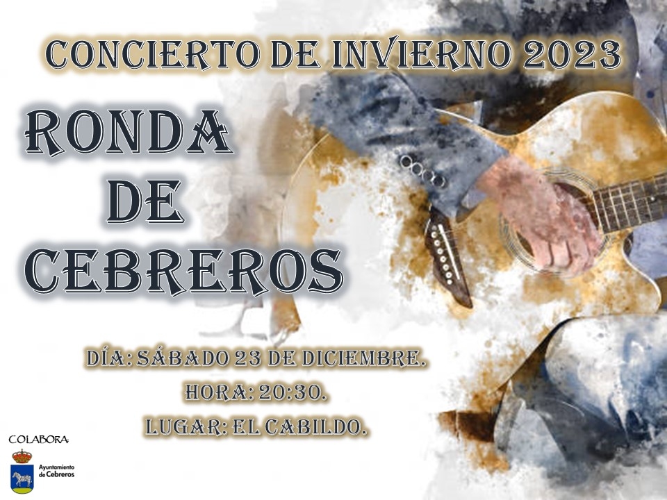 CONCIERTO DE INVIERNO RONDA DE CEBREROS 2023