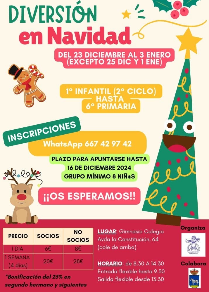 DIVERSIÓN EN NAVIDAD 2024-2025