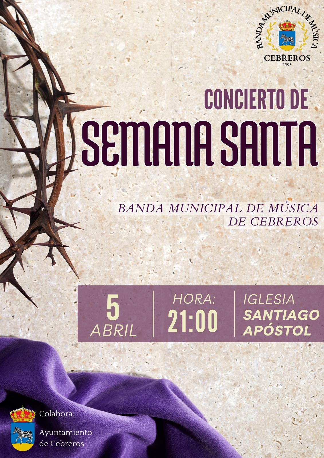 CONCIERTO BANDA DE MÚSICA SEMANA SANTA 2025