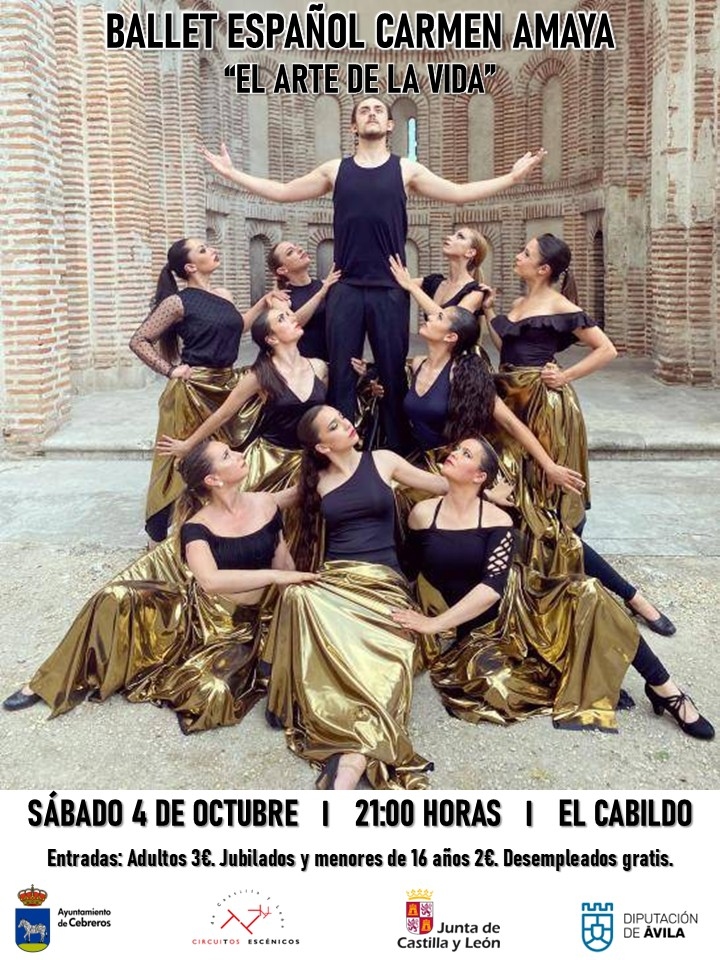 CIRCUITOS ESCÉNICOS: BALLET ESPAÑOL CARMEN AMAYA