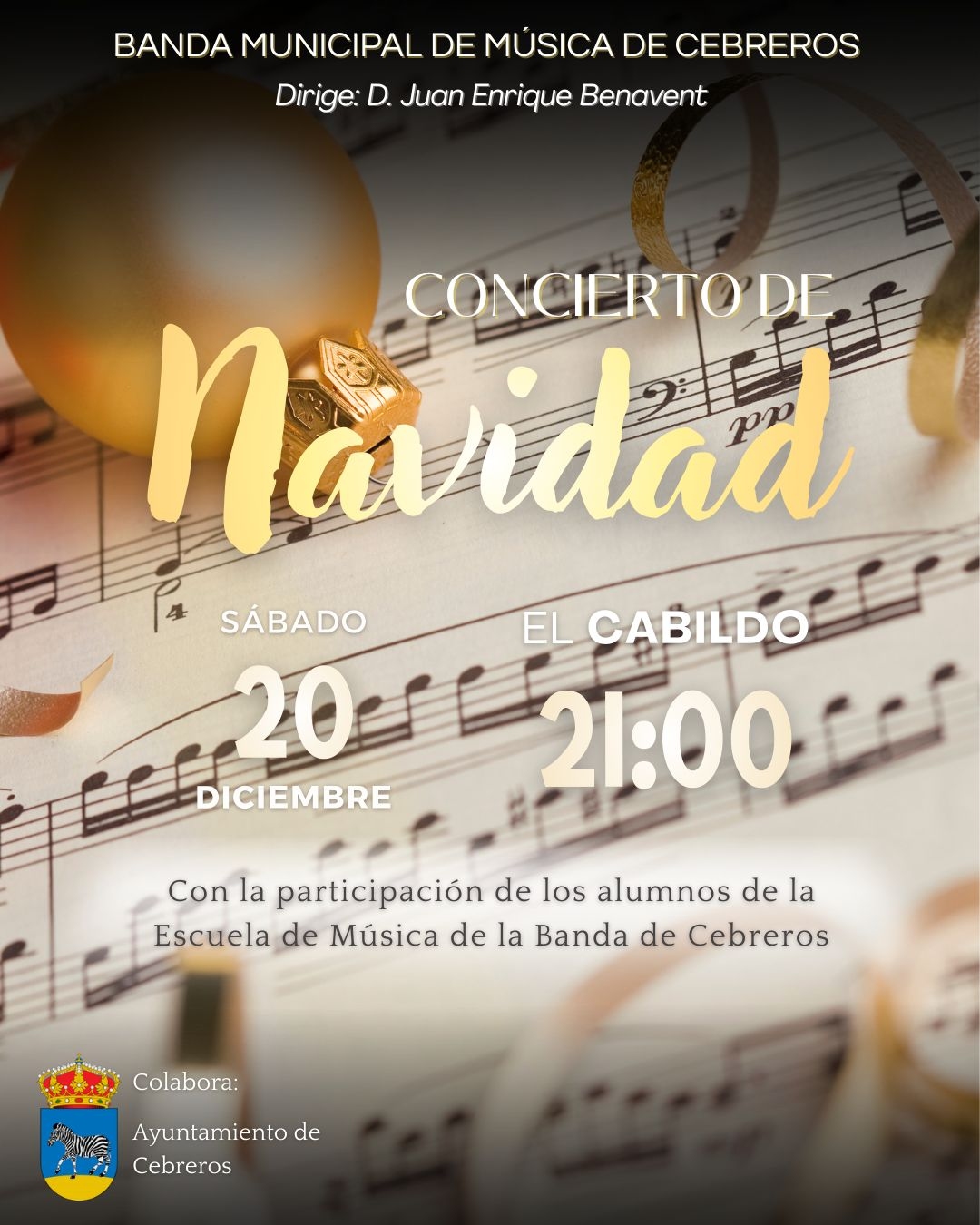 CONCIERTO NAVIDAD BANDA DE MÚSICA 2025