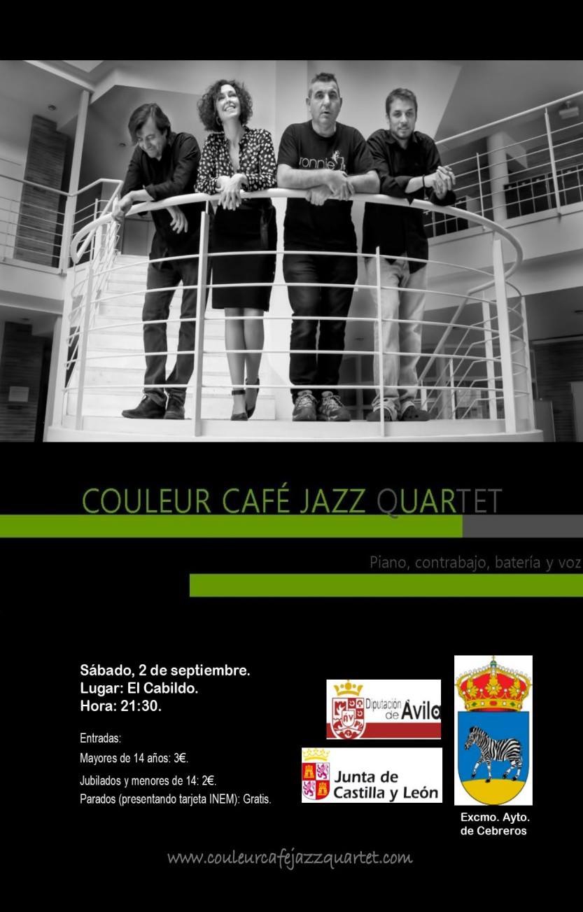CIRCUITOS ESCÉNICOS: COULEUR CAFÉ JAZZ QUARTET