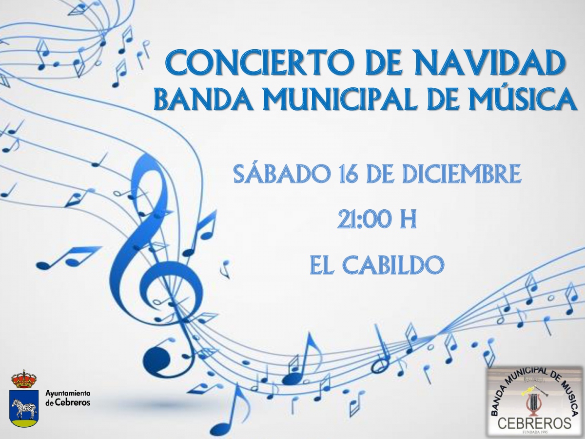 CONCIERTO DE NAVIDAD DE LA BANDA MUNICIPAL DE MÚSICA