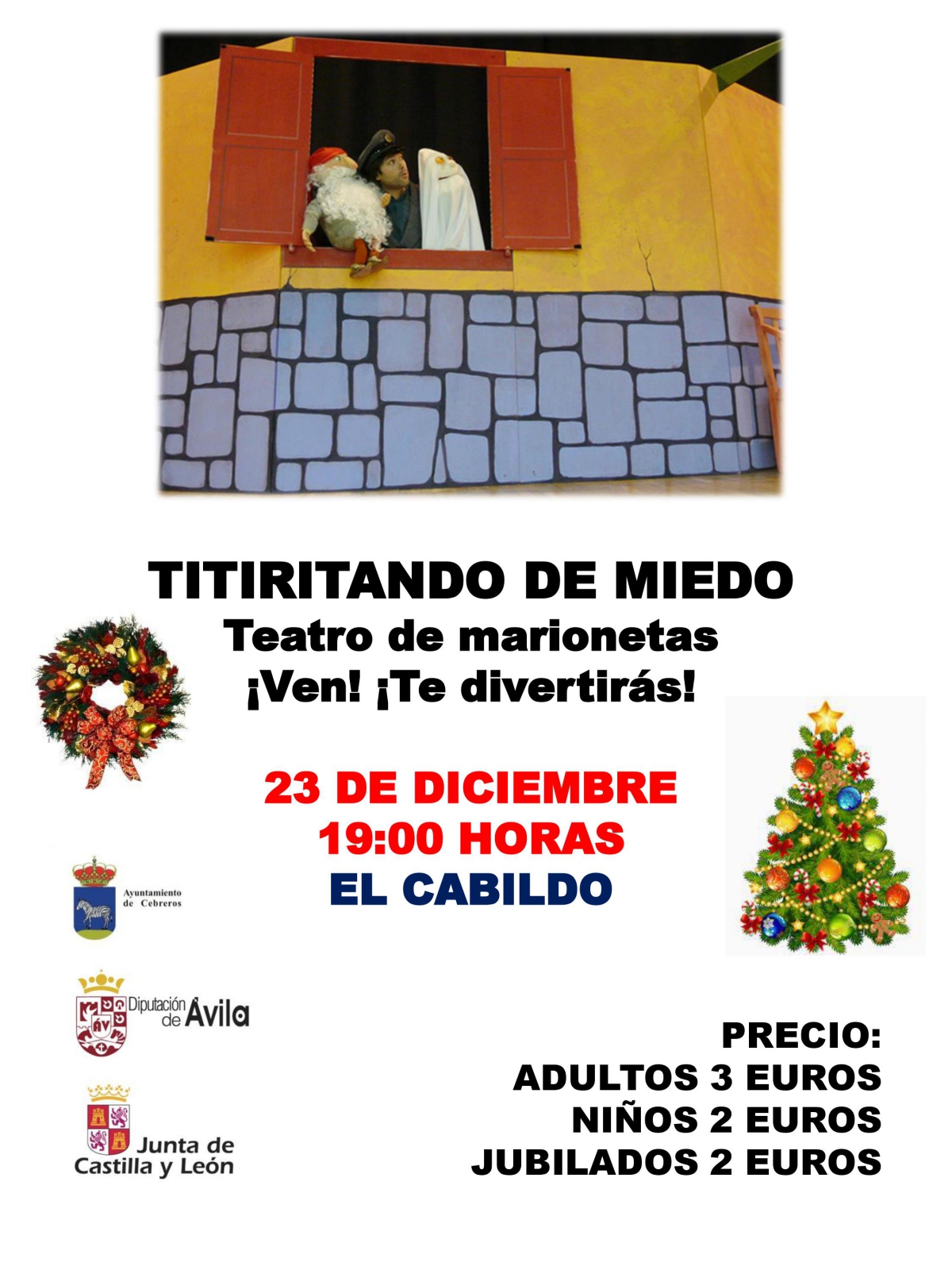 CIRCUITOS ESCÉNICOS: TITIRITANDO DE MIEDO