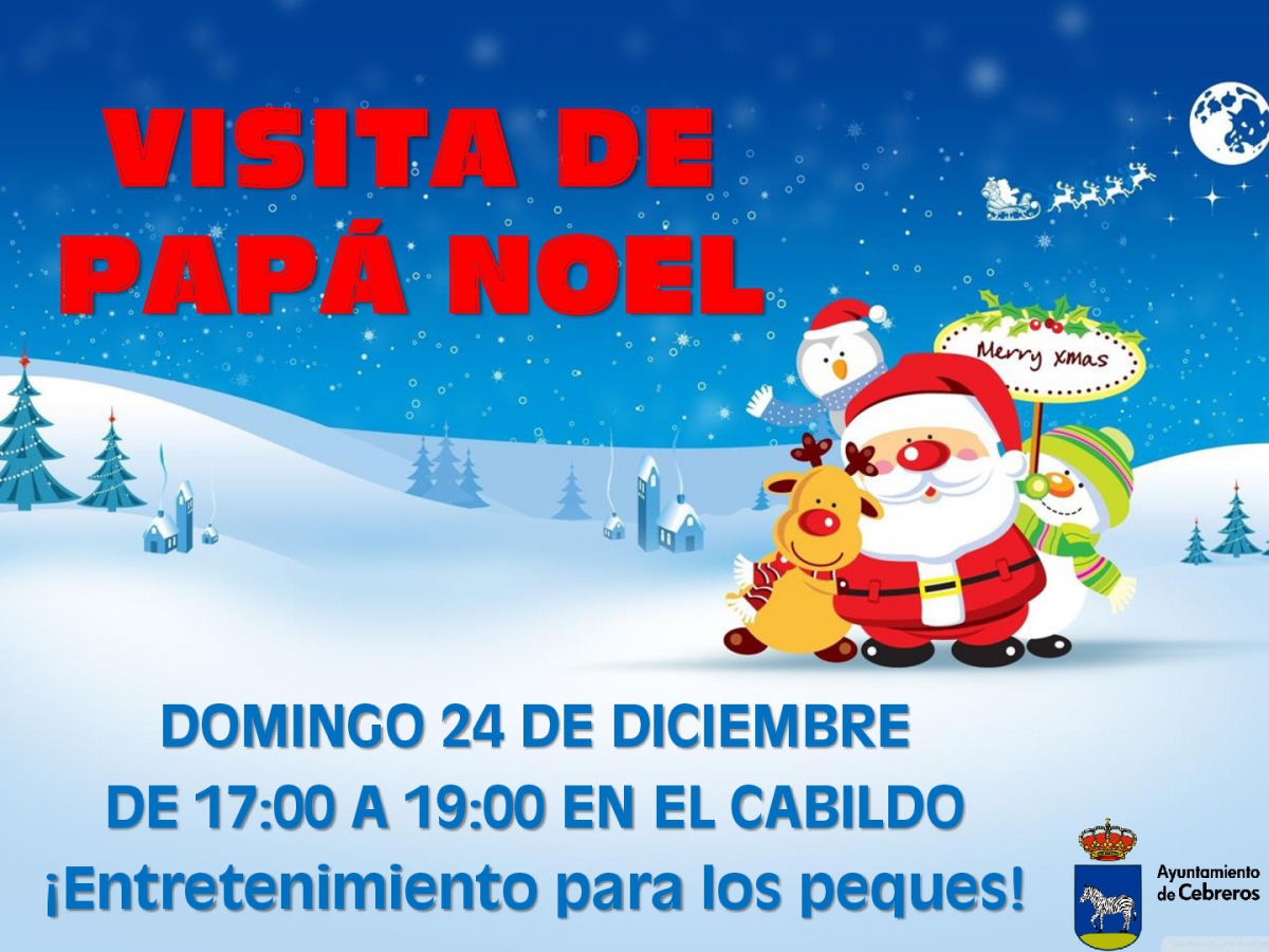 VISITA DE PAPÁ NOEL