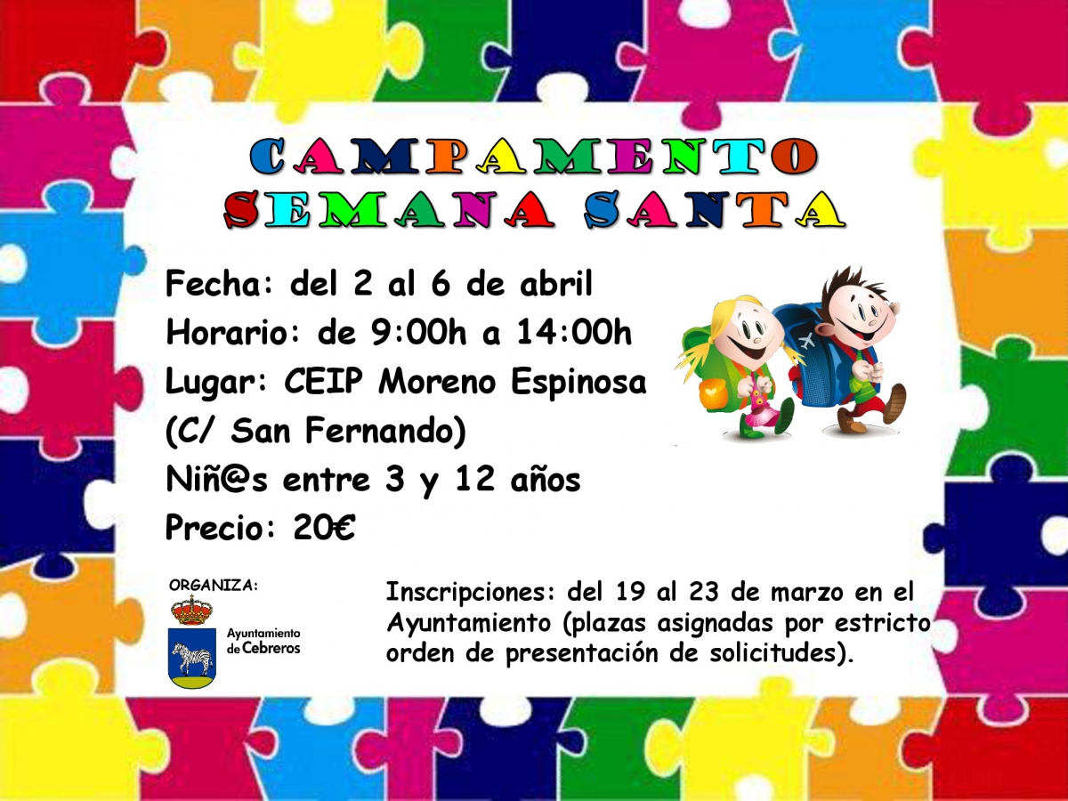 CAMPAMENTO SEMANA SANTA