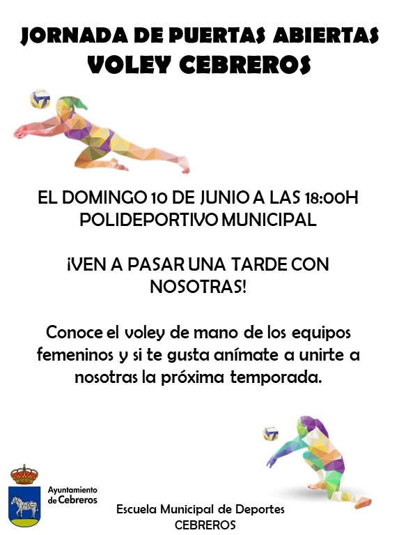 JORNADA DE PUERTAS ABIERTAS VOLEY