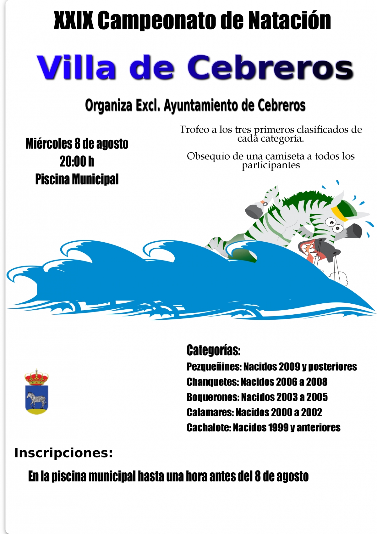 CAMPEONATO DE NATACIÓN 2018
