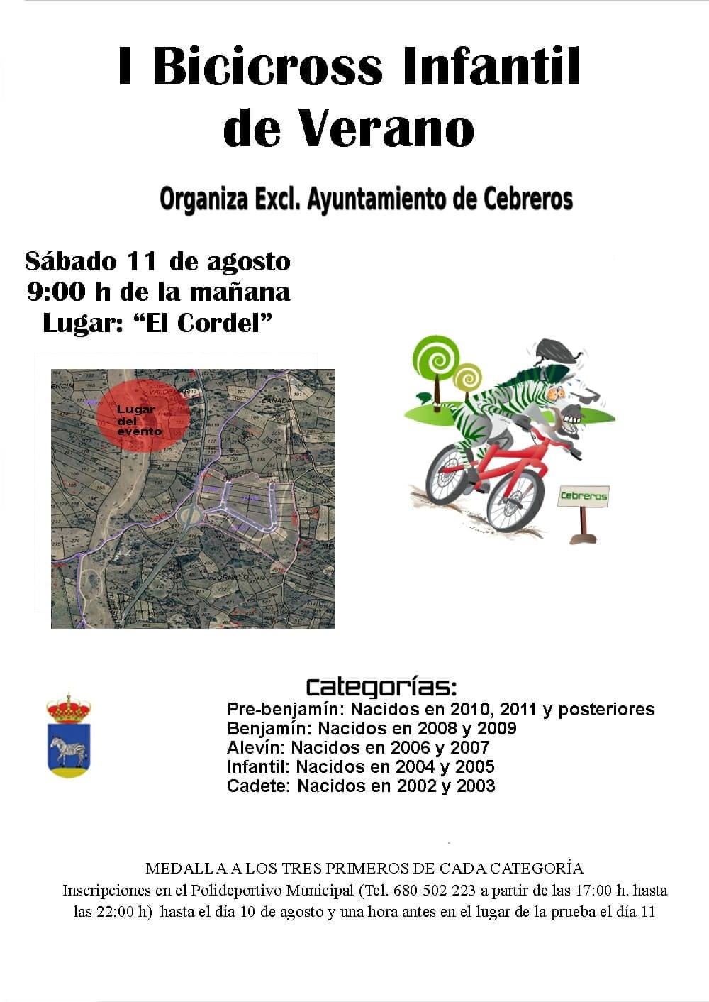 I BICICROSS INFANTIL