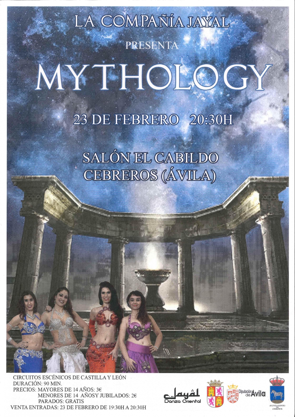 CIRCUITOS ESCÉNICOS: MYTHOLOGY