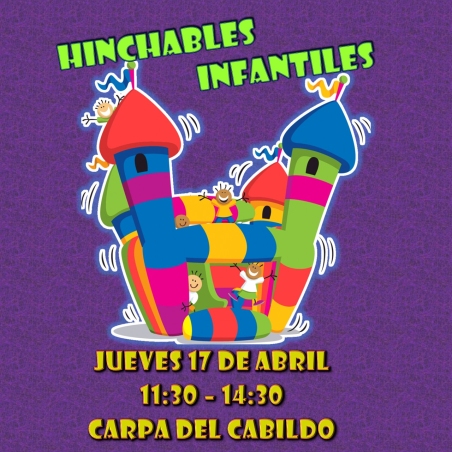 Hinchables infantiles semana santa 20251