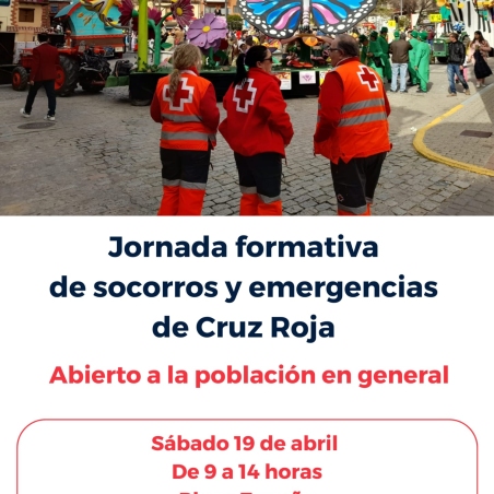 CRUZ ROJA: JORNADA FORMATIVA