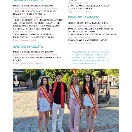 Programa fiestas 2