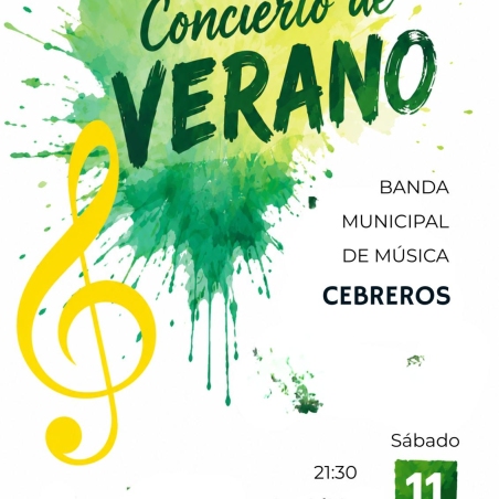 Concierto banda verano 20261