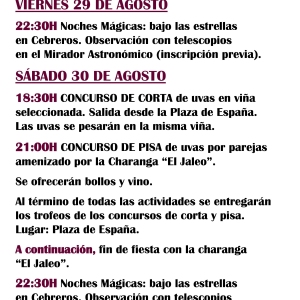 Programa vendimia 2025 2