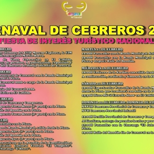 Programa carnaval 2026
